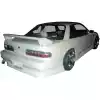 VSaero FRP WOR9 Rear Bumper for Nissan Silvia S13 1989-1994 > 2dr Coupe - Image 6