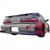 VSaero FRP WOR9 Rear Bumper for Nissan Silvia S13 1989-1994 > 2dr Coupe - Image 8