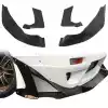 VSaero FRP TKYO v2 Wide Body Front Canards 4pc for Nissan Silvia S13 1989-1994 > 2dr Coupe - Image 1