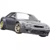 VSaero FRP TKYO v2 Wide Body Fender Flares (front) 4pc 50mm > Nissan Silvia S13 1989-1994 > 2dr Coupe - Image 4