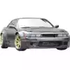 VSaero FRP TKYO v2 Wide Body Fender Flares (front) 4pc 50mm > Nissan Silvia S13 1989-1994 > 2dr Coupe - Image 5