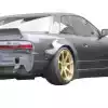 VSaero FRP TKYO v2 Wide Body Fender Flares (rear) 80mm > Nissan Silvia S13 1989-1994 > 2dr Coupe - Image 8