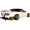 VSaero Plastic TKYO v2 Diffuser for Nissan Silvia S13 1989-1994 > 2dr Coupe - Image 3