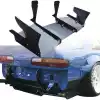 VSaero Plastic TKYO v2 Diffuser for Nissan Silvia S13 1989-1994 > 2dr Coupe - Image 9