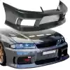 VSaero FRP MSPO v2 Front Bumper for Nissan Skyline R33 GTS 1995-1998 > 2/4dr - Image 6