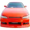 VSaero FRP WOND v1 Front Bumper for Toyota Mark II JZX90 1992-1995 - Image 7