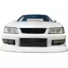 VSaero FRP WOND Front Bumper for Nissan Laurel C35 1998-2002 - Image 4