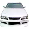 VSaero FRP WOND Front Bumper for Nissan Laurel C35 1998-2002 - Image 5