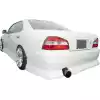 VSaero FRP WOND Rear Bumper for Nissan Laurel C35 1998-2002 - Image 4