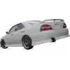 VSaero FRP WOND Rear Bumper for Nissan Laurel C35 1998-2002 - Image 6