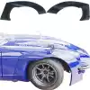 VSaero FRP TKYO Wide Body Fender Flares (front) 2pc 60mm for Datsun 240Z S30 1970-1973 > 2/4 Seater - Image 1