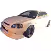 VSaero FRP MAM Front Lip for Honda Civic EK 1999-2000 > 3dr Hatchback - Image 3