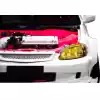 VSaero FRP MAM Wide Body Fender Flares (front) 2pc 60mm for Honda Civic EK 1999-2000 > 3dr Hatchback - Image 3