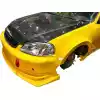 VSaero FRP MAM Wide Body Fender Flares (front) 2pc 60mm for Honda Civic EK 1999-2000 > 3dr Hatchback - Image 20