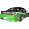 VSaero FRP MSPO Rear Bumper for Nissan Skyline R33 GTS 1995-1998 > 4dr Sedan - Image 8