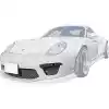 VSaero FRP TKYO v2 Wide Body Front Bumper 3pc > Porsche Cayman 987 2006-2008 - Image 2