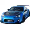 VSaero FRP VAR Wide Body Front Bumper for Scion FR-S ZN6 2013-2016 - Image 3