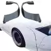 VSaero FRP TKYO Wide Body Fender Flares (front) 50mm for Mazda RX-7 FC3S 1986-1992 - Image 1