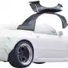 VSaero FRP TKYO Wide Body Fender Flares (rear) 90mm for Mazda RX-7 FC3S 1986-1992 - Image 1