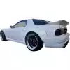 VSaero FRP TKYO Wide Body Rear Lip Add-ons for Mazda RX-7 FC3S 1986-1992 - Image 3