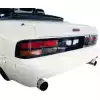 VSaero FRP TKYO Wide Body Rear Lip Add-ons for Mazda RX-7 FC3S 1986-1992 - Image 4