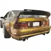 VSaero FRP TKYO Wide Body Rear Lip Add-ons for Mazda RX-7 FC3S 1986-1992 - Image 6