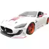 VSaero FRP LBPE Wide Body Fender Flares (front) 40mm > Maserati GranTurismo 2008-2017 - Image 3