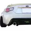 VSaero FRP TKYO v1 Wide Body Fenders (rear) 4pc 70mm for Subaru BRZ ZN6 2013-2020 - Image 3