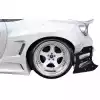 VSaero FRP TKYO v3 Wide Body Fenders Flares (rear) 90mm for Toyota 86 2017-2020 - Image 2