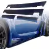 VSaero FRP VAR Side Skirts /w Spliiters 4pc for Scion FR-S ZN6 2013-2016 - Image 1