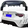 VSaero FRP VAR Wide Body Rear Bumper 2pc for Subaru BRZ ZN6 2013-2020 - Image 1