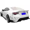 VSaero FRP VAR Wide Body Rear Bumper 2pc for Subaru BRZ ZN6 2013-2020 - Image 3