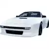 VSaero FRP TKYO Wide Body Smooth Front Bumper for Mazda RX-7 FC3S 1986-1992 - Image 2