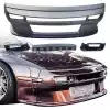 VSaero FRP TKYO Wide Body Smooth Front Bumper for Mazda RX-7 FC3S 1986-1992 - Image 5