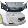 VSaero FRP VAR Wide Body Front Bumper for Toyota 86 2017-2020 - Image 1