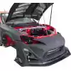 VSaero FRP VAR Wide Body Front Bumper for Toyota 86 2017-2020 - Image 14