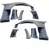 VSaero FRP VAR Wide Body Fenders (front) 8pc 50mm for Toyota 86 2017-2020 - Image 17