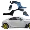 VSaero FRP VAR Wide Body Fenders (rear) 5pc 65mm for Toyota 86 2017-2020 - Image 1