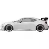 VSaero FRP AG T2 Wide Body Fenders (rear) 80mm for Toyota 86 2017-2020 - Image 5