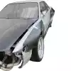 VSaero FRP TKYO v3 Wide Body Fender Flares (front) 40mm for Nissan Silvia S13 1989-1994 > 2/3dr - Image 15