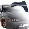 VSaero FRP TKYO Wide Body Fender Flares (front) 65mm for Nissan Skyline R33 1995-1998 > 2dr Coupe - Image 4