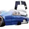 VSaero FRP TKYO Wide Body Rear Add-ons 2pc for Nissan Skyline R33 1995-1998 > 2dr Coupe - Image 1