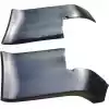 VSaero FRP TKYO Wide Body Rear Add-ons 2pc for Nissan Skyline R33 1995-1998 > 2dr Coupe - Image 7