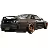 VSaero FRP TKYO Wide Body Rear Add-ons 2pc for Nissan Skyline R33 1995-1998 > 2dr Coupe - Image 8