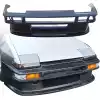 VSaero FRP TKYO Wide Body Front Bumper for Toyota Corolla AE86 Trueno 1984-1987 > 3dr Hatch - Image 1