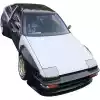 VSaero FRP TKYO Wide Body Fenders Flares (front) 40mm for Toyota Corolla AE86 Trueno 1984-1987 > 3dr Hatch - Image 3