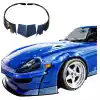 VSaero FRP TKYO Wide Body Fenders (front) 70mm for Datsun 280ZX S130 1979-1983 > 2 Seater - Image 3