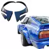 VSaero FRP TKYO Wide Body Fenders (rear) 90mm for Datsun 280ZX S130 1979-1983 > 2 Seater - Image 4