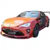 VSaero FRP AG T2 Wide Body Front Lip > Subaru BRZ ZN6 2013-2020 - Image 3