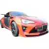 VSaero FRP AG T2 Wide Body Front Lip > Subaru BRZ ZN6 2013-2020 - Image 6